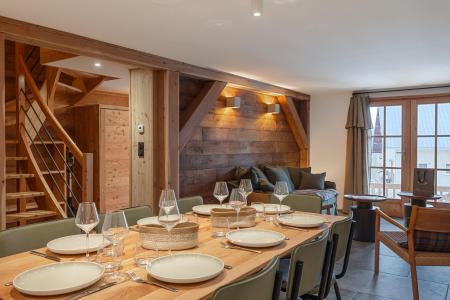 Rent in ski resort Twinned cottage 5 rooms - 8 people (LENIDOU) - La Petite Maison - Serre Chevalier - Living room
