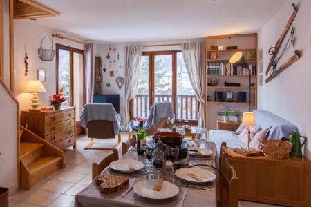 Location au ski Appartement triplex 5 pièces 9 personnes (01) - La Résidence le Rocher - Serre Chevalier - Séjour