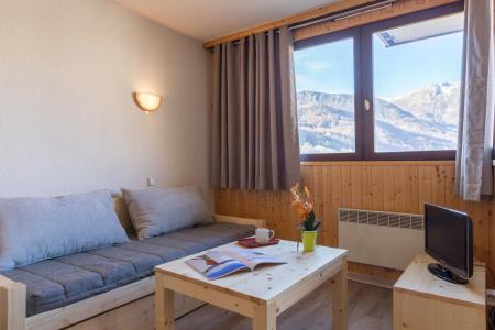 Soggiorno sugli sci Appartamento 2 stanze con cabina per 6 persone (434) - La Résidence les Mélèzes - Serre Chevalier - Soggiorno