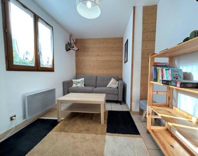 Skiverleih 2-Zimmer-Holzhütte für 4 Personen (450-0111) - Le Moulin de la Guisane - Serre Chevalier - Wohnzimmer