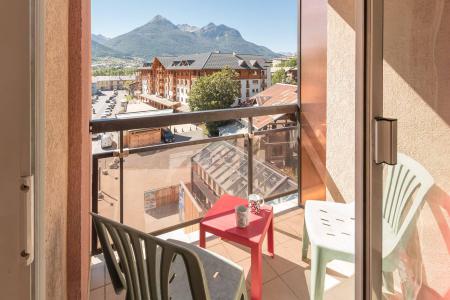 Skiverleih 2-Zimmer-Appartment für 4 Personen (409) - Le Relais de la Guisane A - Serre Chevalier - Terrasse