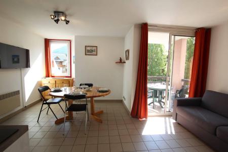 Ski verhuur Appartement 2 kamers bergnis 4 personen (A301) - Le Relais de la Guisane A - Serre Chevalier - Woonkamer