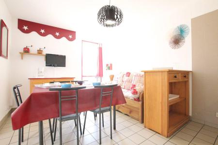 Ski verhuur Studio bergnis 6 personen (406) - Le Relais de la Guisane A - Serre Chevalier - Woonkamer