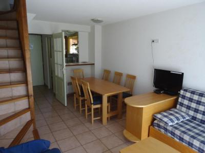 Rent in ski resort 4 room triplex chalet 8 people (26) - Les Chalets du Jardin Alpin - Serre Chevalier - Living room