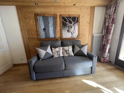 Wynajem na narty Apartament 2 pokojowy 6 osób (307) - Les Chalets du Jardin Alpin Edelweiss - Serre Chevalier - Pokój gościnny