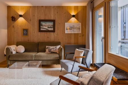 Ski verhuur Appartement 4 kamers bergnis 6 personen - Les Chardons Bleus - Serre Chevalier - Woonkamer