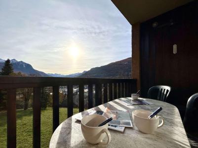 Ski verhuur Studio bergnis 4 personen (0206) - Les Jardins du Maréchal - Serre Chevalier - Balkon