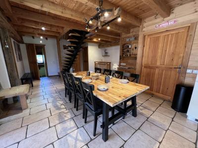 Ski verhuur Appartement 5 kamers 9 personen - Maison de Pays la Villette - Serre Chevalier - Woonkamer