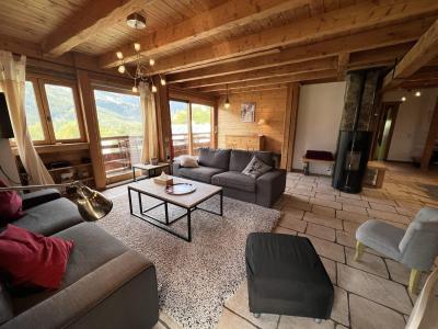 Ski verhuur Appartement 5 kamers 9 personen - Maison de Pays la Villette - Serre Chevalier - Woonkamer