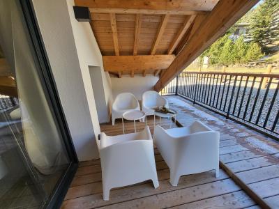 Rent in ski resort 5 room duplex cottage 9 people - Maison Marmotte - Serre Chevalier - Balcony