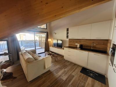 Rent in ski resort 5 room duplex cottage 9 people - Maison Marmotte - Serre Chevalier - Living room