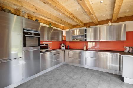 Rent in ski resort 9 room triplex chalet 9 people (Marmotte 1) - MARMOTTANT - Serre Chevalier - Kitchen