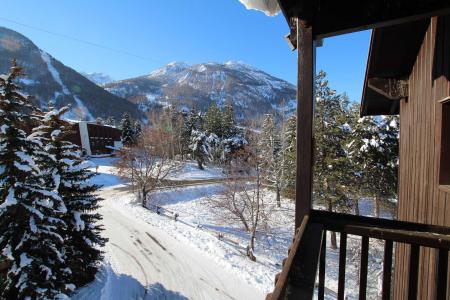 Аренда на лыжном курорте Квартира студия со спальней для 4 чел. (315) - Résidence Aiglon - Serre Chevalier - Балкон