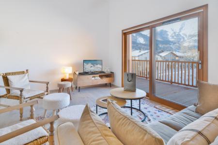 Rent in ski resort 4 room apartment 6 people (Le Malt C22) - Résidence Caeli - Serre Chevalier - Living room