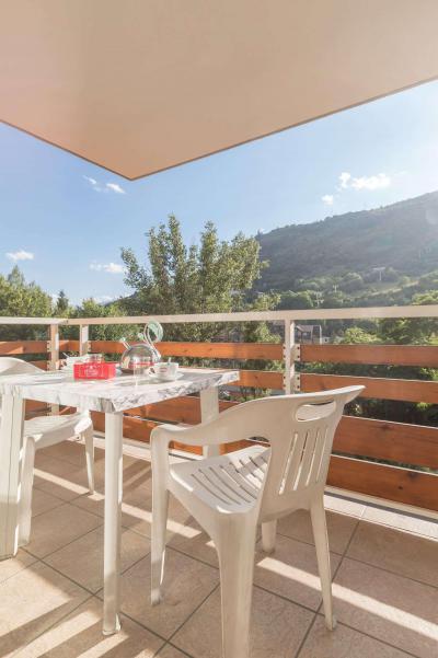 Skiverleih 2-Zimmer-Appartment für 4 Personen (21) - Résidence Central Parc Neige B - Serre Chevalier - Terrasse