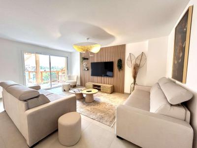 Skiverleih 3-Zimmer-Appartment für 6 Personen (B505) - Résidence Eden Parc B - Serre Chevalier - Wohnzimmer