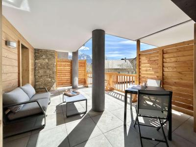 Ski verhuur Appartement 3 kamers bergnis 6 personen (B105) - Résidence Eden Parc B - Serre Chevalier - Terras