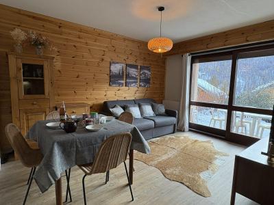 Ski verhuur Studio bergnis 4 personen (02) - Résidence Epervière - Serre Chevalier - Woonkamer