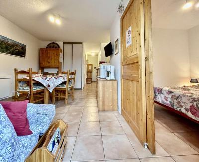 Ski verhuur Appartement 2 kamers bergnis 4 personen (A108) - Résidence Grand Serre Che - Serre Chevalier - Woonkamer