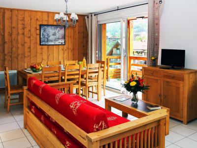 Skiverleih Résidence l'Aigle Bleu - Serre Chevalier - Wohnzimmer