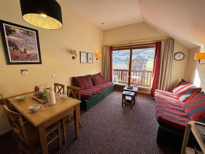 Ski verhuur Appartement duplex 2 kamers 4 personen (320) - Résidence l'Alpaga - Serre Chevalier - Woonkamer