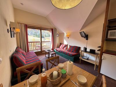 Ski verhuur Appartement duplex 2 kamers 4 personen (320) - Résidence l'Alpaga - Serre Chevalier - Woonkamer
