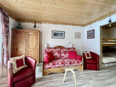 Ski verhuur Studio bergnis 4 personen (150-0400) - Résidence La Meije - Serre Chevalier - Woonkamer