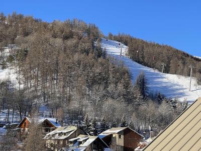 Wynajem na narty Apartament 3 pokojowy 4 osób (R01) - Résidence Le Jardin des Eduits - Serre Chevalier - Zima na zewnątrz