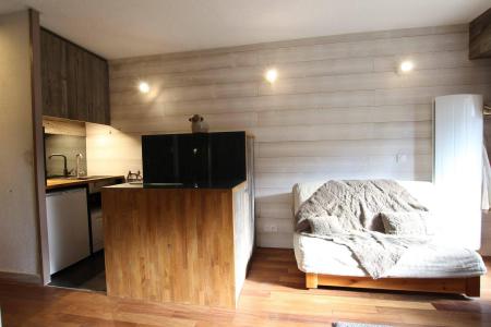 Ski verhuur Studio cabine 6 personen (A021) - Résidence le Prarial - Serre Chevalier - Woonkamer