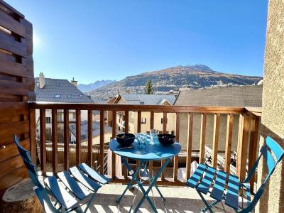 Ski verhuur Studio bergnis 4 personen (103) - Résidence Sainte Catherine - Serre Chevalier - Balkon