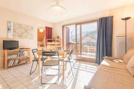 Skiverleih Wohnung 2 Zimmer Schlafnische 6 Personen (110) - Résidence Sainte Catherine - Serre Chevalier - Wohnzimmer