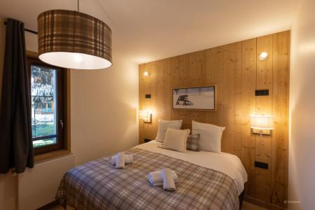 Rent in ski resort 4 room apartment cabin 14 people (Refuge) - Résidence Terresens Cristal Lodge - Serre Chevalier - Bedroom