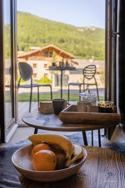 Wynajem na narty Apartament 2 pokojowy 4 osób - Résidence Terresens Cristal Lodge - Serre Chevalier - Balkon