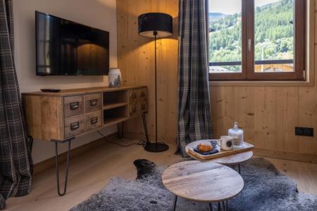 Wynajem na narty Apartament duplex 4 pokojowy kabina  10 osób - Résidence Terresens Cristal Lodge - Serre Chevalier - Pokój gościnny