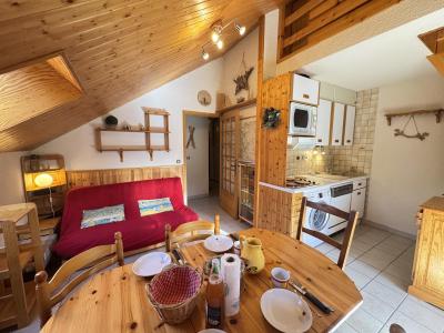 Ski verhuur Appartement 2 kamers mezzanine 6 personen (212P6) - Résidence Verney - Serre Chevalier - Woonkamer