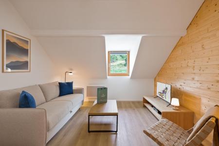 Ski verhuur Appartement 2 kamers 4 personen (ECRIN25) - Résidence Violaine - Serre Chevalier - Woonkamer
