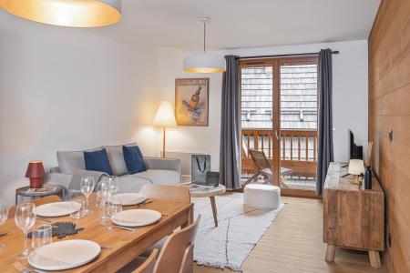 Ski verhuur Appartement 3 kabine kamers 6 personen (Coeur des Cimes) - Résidence Violaine - Serre Chevalier - Woonkamer