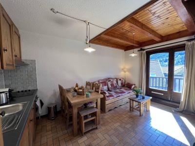 Ski verhuur Studio cabine mezzanine 6 personen - Vie de clare - Serre Chevalier - Woonkamer