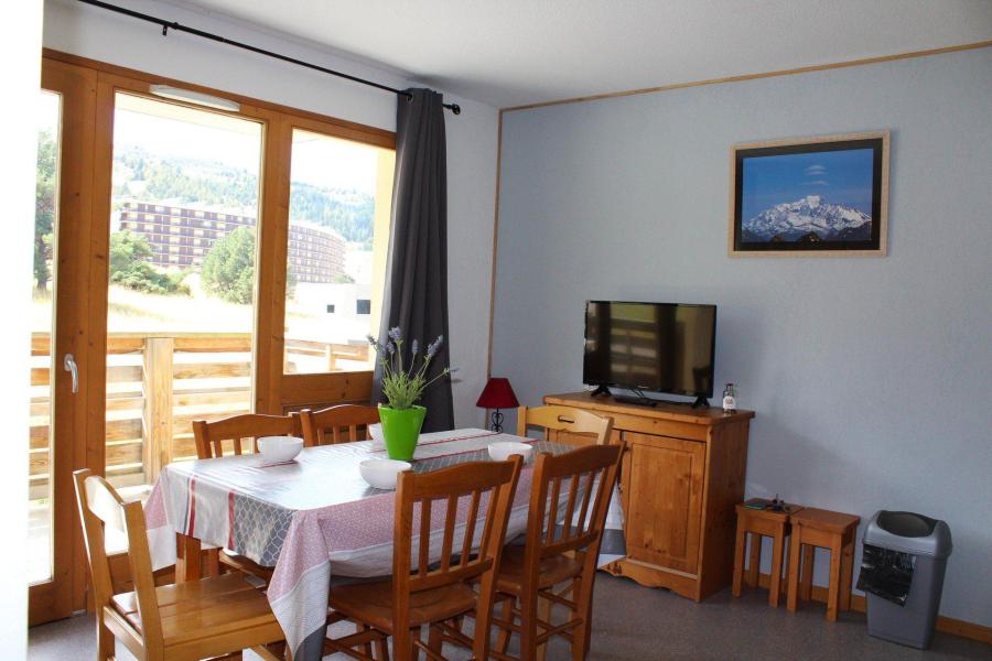 Аренда на лыжном курорте Апартаменты 2 комнат 6 чел. (CF28) - La Résidence les Chaumettes - Superdévoluy - Салон