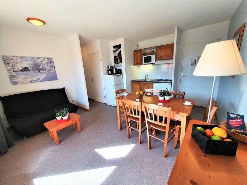 Ski verhuur Appartement 2 kamers bergnis 4 personen (CF42) - La Résidence les Chaumettes - Superdévoluy - Woonkamer