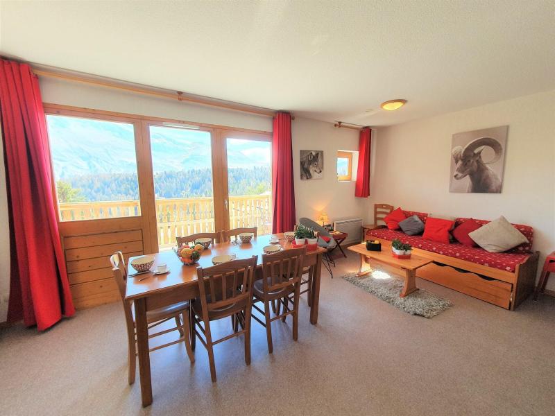 Ski verhuur Appartement 2 kamers bergnis 6 personen (CE21) - La Résidence les Chaumettes - Superdévoluy - Woonkamer