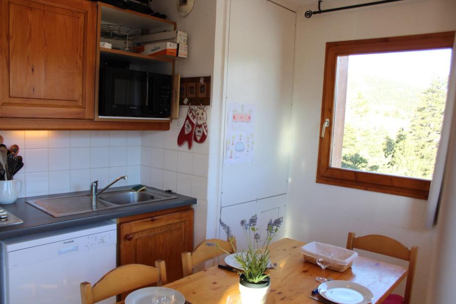 Rent in ski resort 2 room apartment cabin 6 people (AN55) - Les Chalets de SuperD Ancolie - Superdévoluy - Kitchen