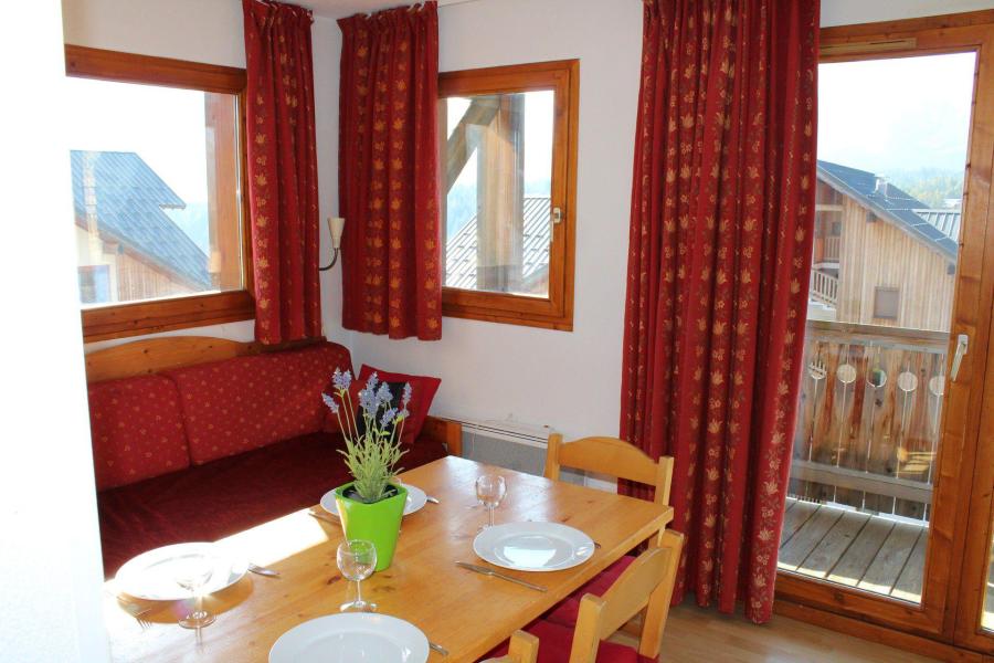 Rent in ski resort 3 room apartment 6 people (AN43) - Les Chalets de SuperD Ancolie - Superdévoluy - Living room