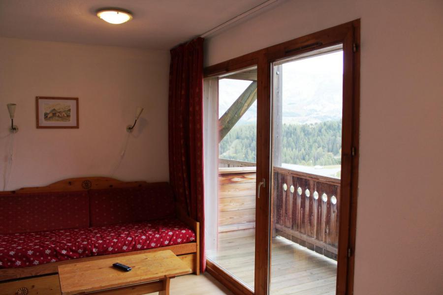 Rent in ski resort 2 room apartment sleeping corner 6 people (BL22) - Les Chalets de SuperD Bleuet - Superdévoluy - Living room