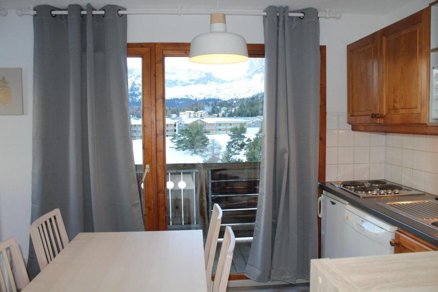 Rent in ski resort 3 room apartment cabin 4 people (BL33) - Les Chalets de SuperD Bleuet - Superdévoluy - Kitchen