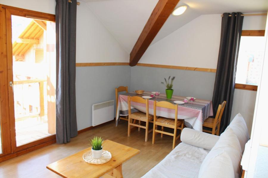 Skiverleih 4-Zimmer-Appartment für 8 Personen (BL51) - Les Chalets de SuperD Bleuet - Superdévoluy - Wohnzimmer