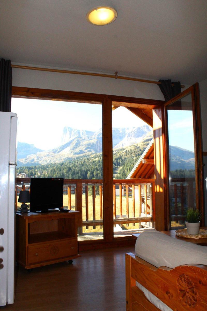 Skiverleih 4-Zimmer-Appartment für 8 Personen (BL51) - Les Chalets de SuperD Bleuet - Superdévoluy - Wohnzimmer