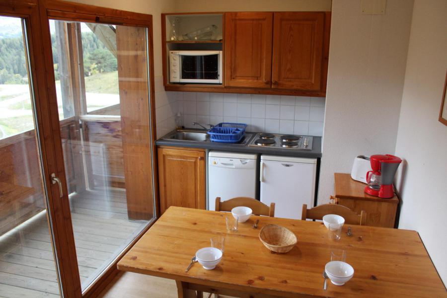 Ski verhuur Appartement 2 kamers bergnis 6 personen (BL14) - Les Chalets de SuperD Bleuet - Superdévoluy - Keuken