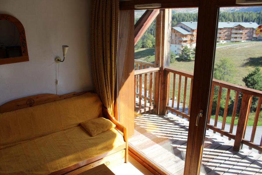 Skiverleih 2-Zimmer-Berghütte für 6 Personen (CB42) - Les Chalets de SuperD Chardon Bleu - Superdévoluy - Wohnzimmer