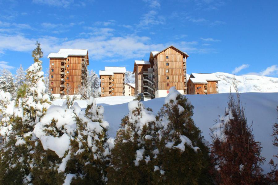 Urlaub in den Bergen Les Chalets de SuperD Chardon Bleu - Superdévoluy - Draußen im Winter